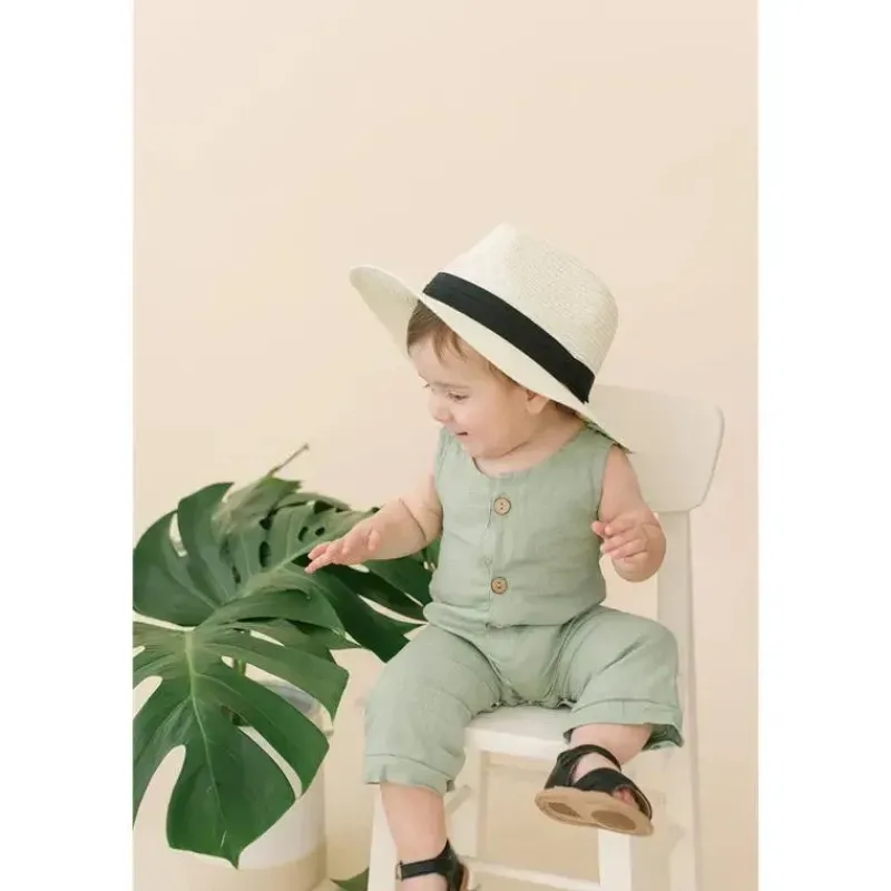babe_basics__macaco_de_li_SKUdMgUAwbZ_1.webp Babe Basics - Macacão de linho para bebês, Sage Best