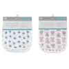 Petite L'Amour Babete de musselina Petite L'Amour com 2 unidades - as cores podem variar Outlet