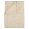 Bibs Babetes - Manta Tricotada Pointelle, Marfim Fashion