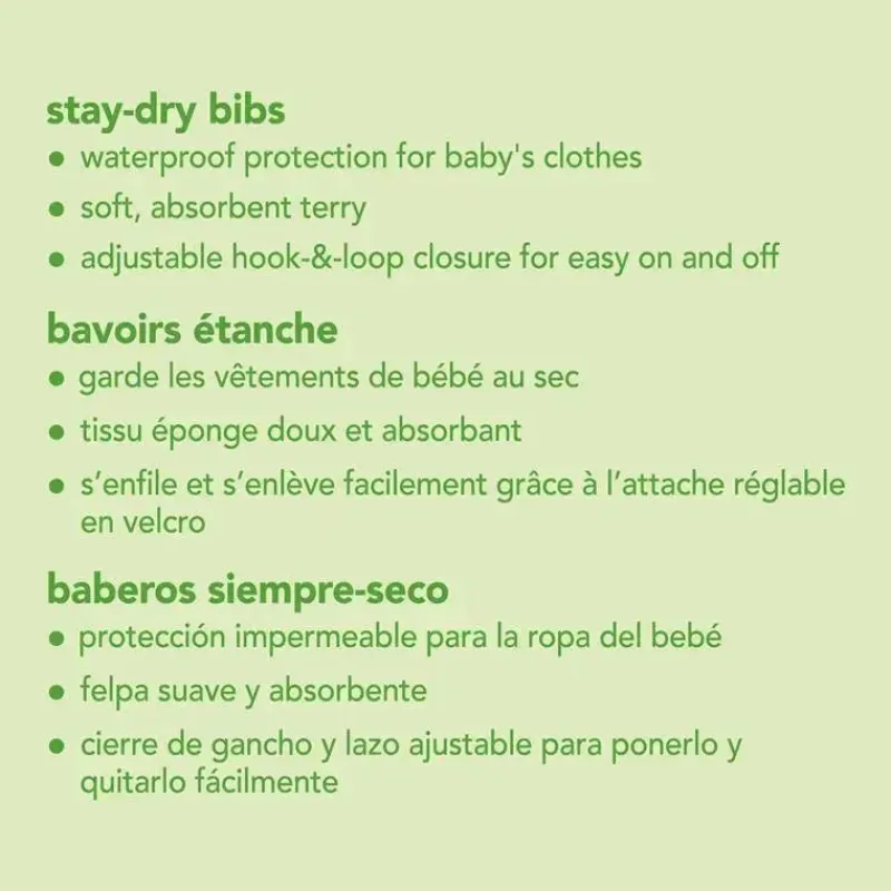 babetes_infantis_secos_co_SKUxcvXfPl5_4.webp Green Sprouts Babetes infantis secos com brotos verdes pacote com 10, azul 3-12M Outlet
