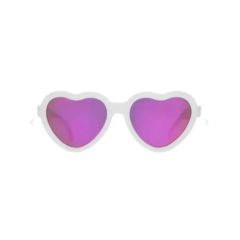 babiators__the_sweetheart_SKU5eNmYXh4_0.webp Babiators - The Sweetheart Wicked White Heart Shaped W/ Polarized Pink Lens Mirror óculos de sol bebê - Idade 0-2 Sale