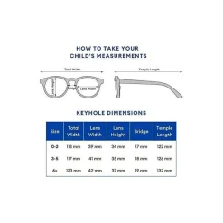 Babiators /JC Sales - Óculos de sol UV em formato de fechadura infantil, totalmente tartaruga com lentes âmbar polarizadas, 3-5 anos Sale