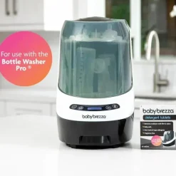 Baby Brezza - 120 pastilhas de sabonete detergente para lavadora de mamadeiras Pro Clearance
