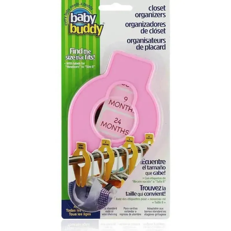baby_buddy___unidades_de__SKUbjkxfoVF_2.webp Baby Buddy - 5 unidades de organizadores de armário tamanho grande, rosa Fashion