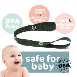 Baby Buddy - Prenda uma corda de brinquedo, rosa/branco Fashion