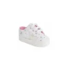 Baby Deer - Baby Twill Twill Metallic Star, White Outlet