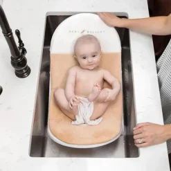 Baby Delight - Banhista infantil orgânico Cushy Nest Cloud Premium, aveia orgânica Online