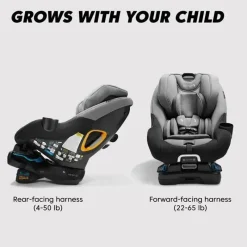 Baby Jogger - Assento de carro conversível giratório City Turn, Paloma Greige Clearance