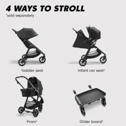 Baby Jogger - Carrinho City Mini GT 2, Preto Opulento New