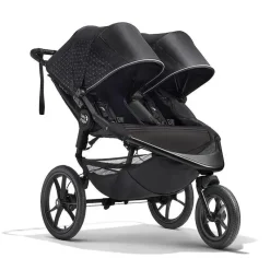 Baby Jogger - Carrinho de corrida duplo Summit X3, preto meia-noite Best