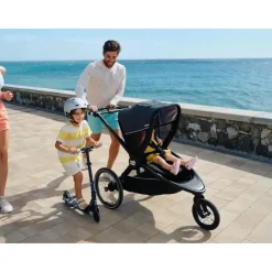 Baby Jogger - City Prix™ Jogger X Bike Trailer Stroller, Ambition Preto Sale