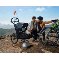 Baby Jogger - City Prix™ Jogger X Bike Trailer Stroller, Ambition Preto Sale