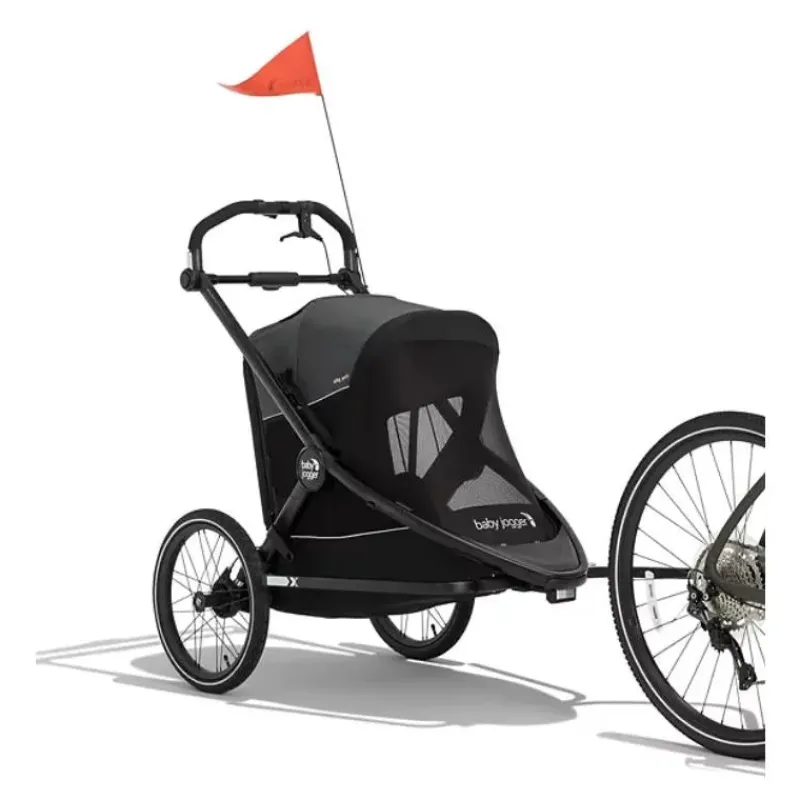 baby_jogger__city_prix_jo_SKUczEwW6OV_0.webp Baby Jogger - City Prix™ Jogger X Bike Trailer, Ambition Black Clearance