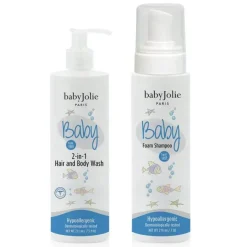 Baby Jolie - Baby Wash Set ( 2-In-1 Body & Hair Wash & Foam Shampoo) Sale