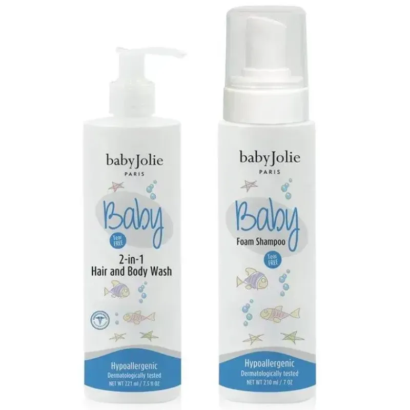 baby_jolie__conjunto_de_l_SKUifubxVoo_0.webp Baby Jolie - Conjunto de lavagem para bebês (xampu 2 em 1 para corpo e cabelo e espuma) Hot