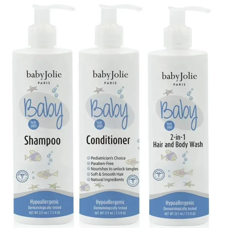 baby_jolie__conjunto_para_SKUlND5NTFV_0.webp Baby Jolie - Conjunto para hora do banho do bebê (shampoo, condicionador, sabonete líquido 2 em 1) Outlet
