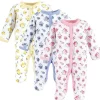 Baby Vision - Algodão 3Pk Durma e Brinque, Preemie, Floral Discount
