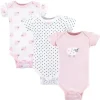 Baby Vision - Body de bebê menina 3 peças, prematuro, ovelha rosa Best