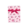 Baby Vision - cobertor acolchoado, rosa/floral marinho Best