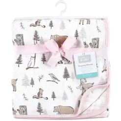 Baby Vision - Cobertor de colcha de musselina para bebê Hudson, floresta de inverno New