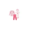 Baby Vision - Conjunto de Enxoval de Algodão Bebê Menina 4 Peças, Preemie, Mocinha New