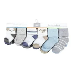 Baby Vision - Grow With Me Socks 12Pk, Dog Outlet