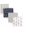 Baby Vision - Hudson Baby Unissex Bebê Algodão Flanela Recebendo Cobertores, Foguete New