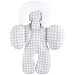 Baby Vision - Hudson Baby unissex assento de carro para bebê inserção de suporte corporal, guingão cinza, tamanho único Hot