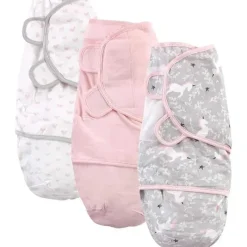 Baby Vision - Hudson Baby Unissex BabyCotton Swaddle Wrap, Unicórnio Cinza, 0-3 Meses Discount