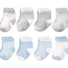 Baby Vision – Meias felpudas e recém-nascidas ricas em algodão para bebês meninas, 0-6 meses, 8 unidades Fashion