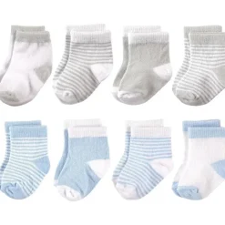Baby Vision – Meias felpudas e recém-nascidas ricas em algodão para bebês meninas, 0-6 meses, 8 unidades Fashion