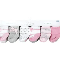 Baby Vision - Meias recém-nascidas Little Treasure para meninas, bailarina, 6-12 meses, 8 unidades Best