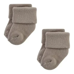 Baby Vision - Terry Socks 8Pk, Solid Beige/Brown Outlet