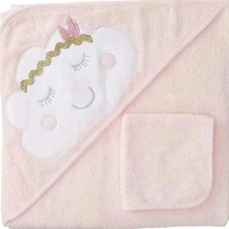 baby_vision__toalha_e_toa_SKUJ4zoWpQD_0.webp Baby Vision - Toalha e toalha com capuz de algodão para bebê Hudson, Boho Cloud Best