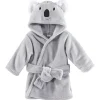 Baby Vision Bath - Plush Animal Bathrobe, Koala Fashion