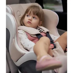 Babyark - Smart Convertible Car Seat, Eggshell Base/Glacier Ice Seat Best