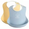 BabyBjorn - 2 unidades de babador para bebê em pó amarelo/azul pó Hot