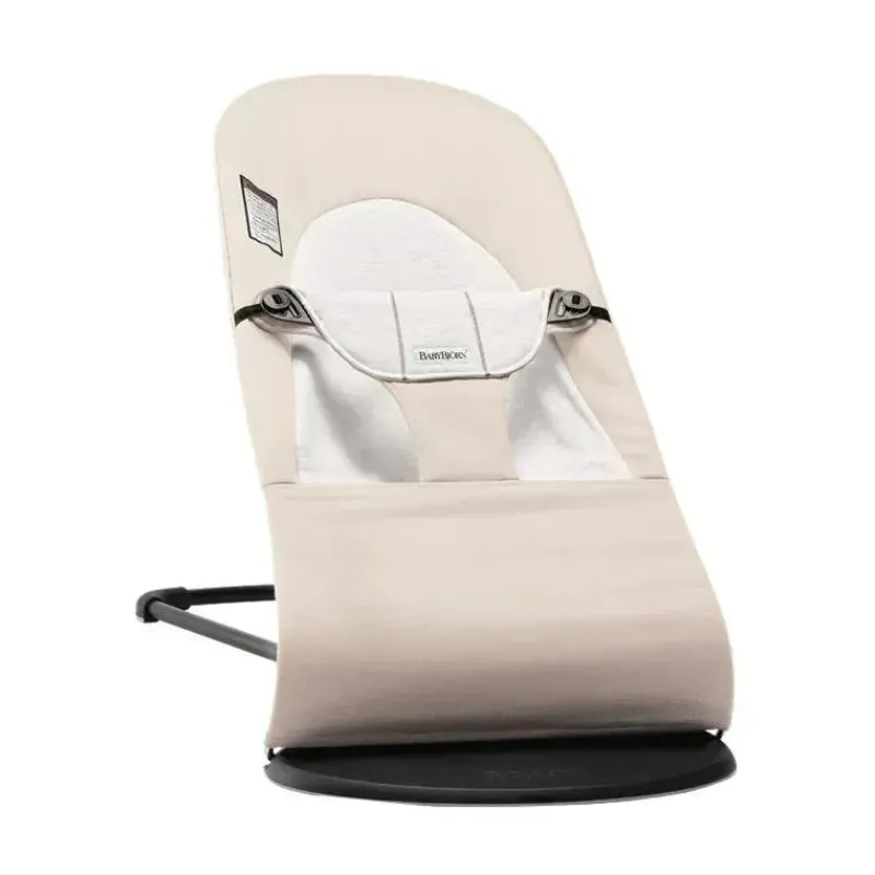 babybjorn__baby_bouncer_b_SKUxv0Nk7Vj_0.webp BabyBjorn - Baby Bouncer Balance Soft Light Gray Frame Algodão/Jersey, Bege/Cinza Sale