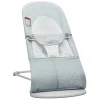 BabyBjorn - Bouncer Balance Soft Mesh, Prata/Branco Outlet