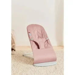 BabyBjorn - Bouncer Bliss, tecido, colcha de pétalas, rosa empoeirado Clearance