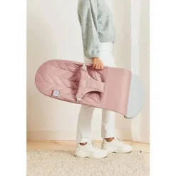 BabyBjorn - Bouncer Bliss, tecido, colcha de pétalas, rosa empoeirado Clearance