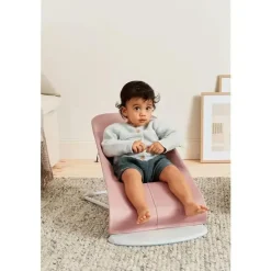 BabyBjorn - Bouncer Bliss, tecido, colcha de pétalas, rosa empoeirado Clearance