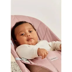 BabyBjorn - Bouncer Bliss, tecido, colcha de pétalas, rosa empoeirado Clearance