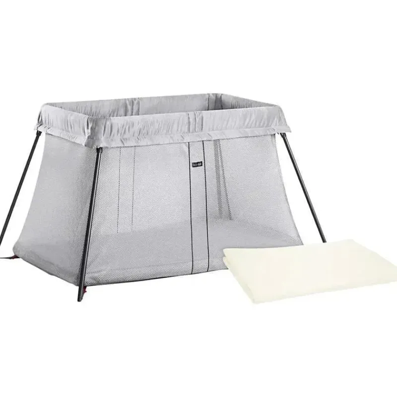 babybjorn__pacote_de_luz__SKUakw6Rg1b_0.webp BabyBjorn - Pacote de luz para berço de viagem, prata + lençol justo Sale