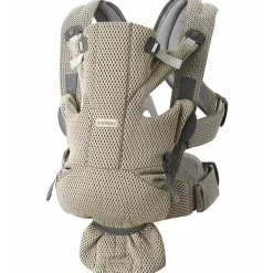 BabyBjorn - Porta-bebês de malha 3D grátis, cinza bege Sale