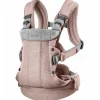 BabyBjorn - Porta-bebês Harmony 3D Mesh, Dusty Pink Hot