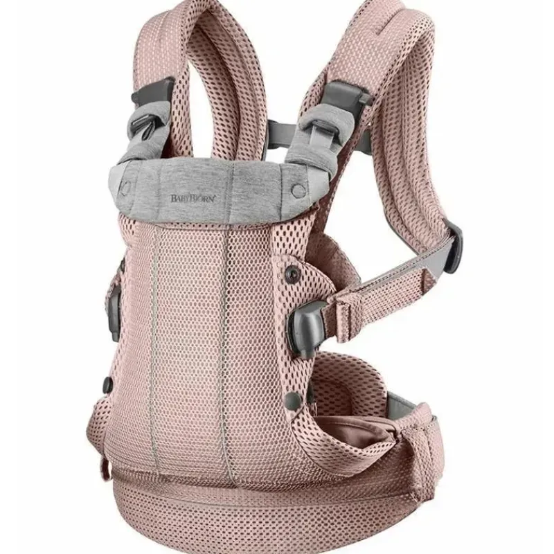 babybjorn__portabebs_harm_SKUSQ6PPwtm_0.webp BabyBjorn - Porta-bebês Harmony 3D Mesh, Dusty Pink Hot
