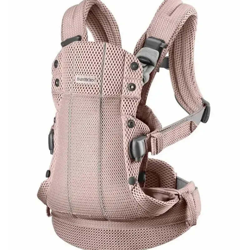 babybjorn__portabebs_harm_SKUSQ6PPwtm_1.webp BabyBjorn - Porta-bebês Harmony 3D Mesh, Dusty Pink Hot