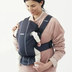 BabyBjorn - Porta-bebês Mini Malha 3D, Antracite Discount