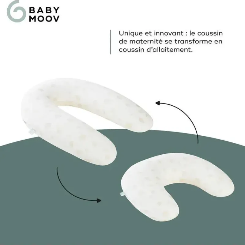 babymoov__almofada__em__b_SKUeemqc967_1.webp Babymoov - Almofada 2 em 1 B.Love - A almofada orgânica original para gravidez e almofada de amamentação Clearance